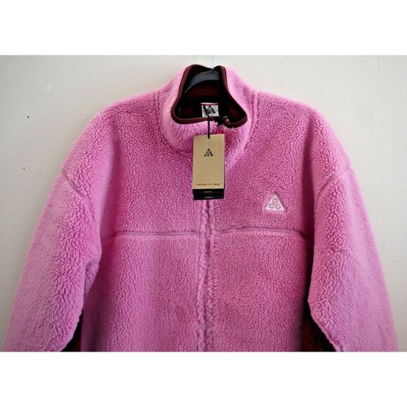 Nike FV8653-632 Men's Sz XL Pink/Burgundy ACG Therma-FIT Windproof Jacket - Picture 3 of 16